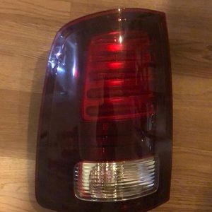 Rear left  turn signal